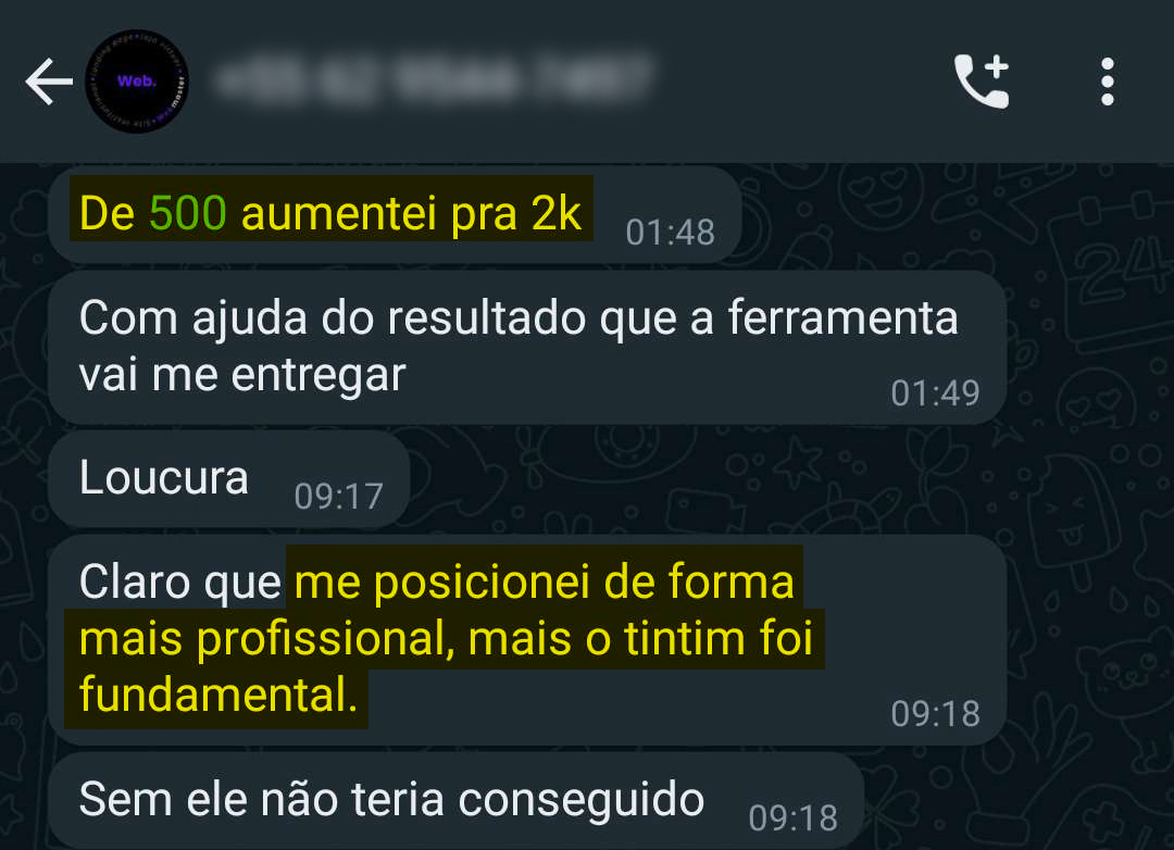Depoimento WhatsApp 2